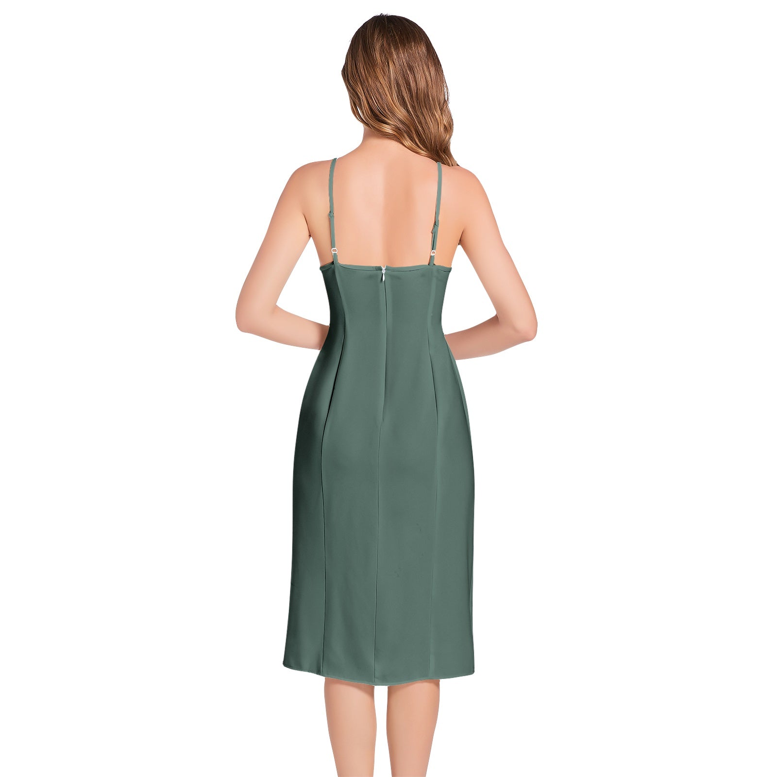Split Thigh Cami Dress - Impactive Shop